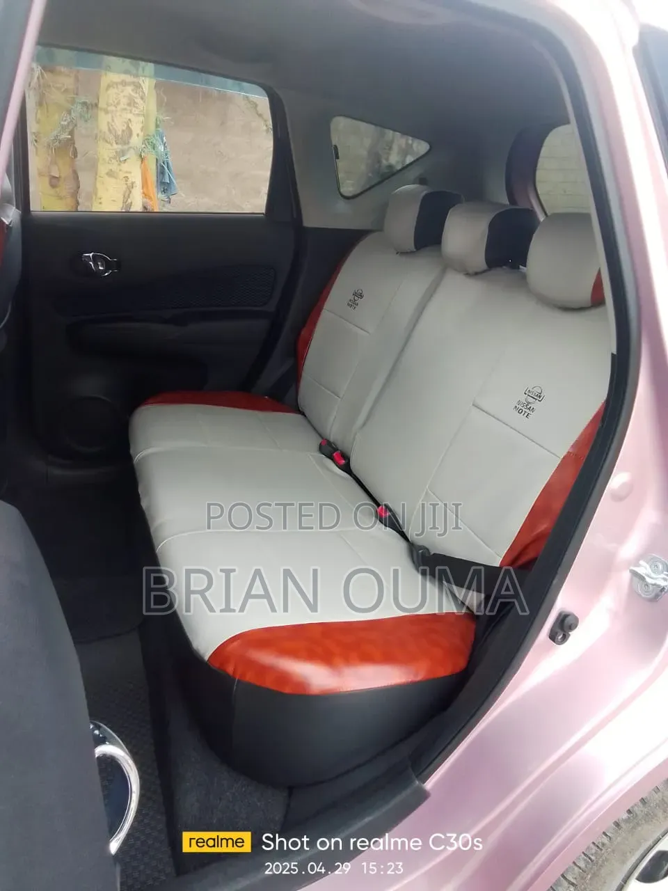 Nissan Note Seat Covers Nairobi – KSh 7,999