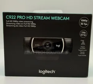Logitech C922 Pro Webcam With Tripod