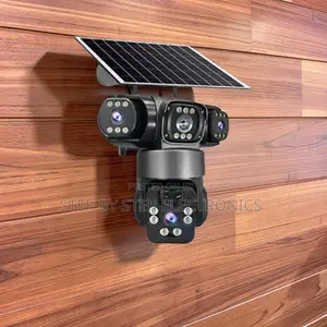 AI Tracking 20MP Ultra HD 4G PTZ Triple Lens Solar Camera