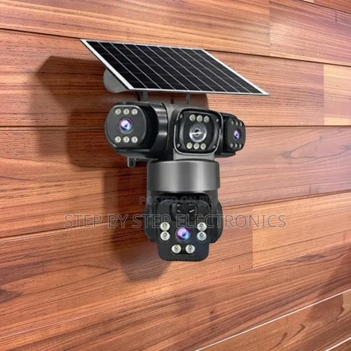 AI Tracking 20MP Ultra HD 4G PTZ Triple Lens Solar Camera