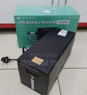 Lightwave 1500VA UPS – 1.5KVA Power Backup System