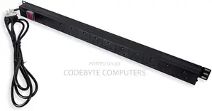 MTN 12-Way Uk Plug PDU Black