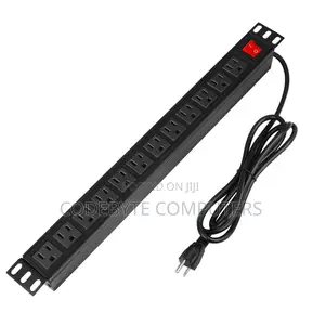 MTN 12-Way Uk Plug PDU Black