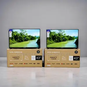 Trade Prices Solarmax 43 Inch Smart Android Digital QLED TVs