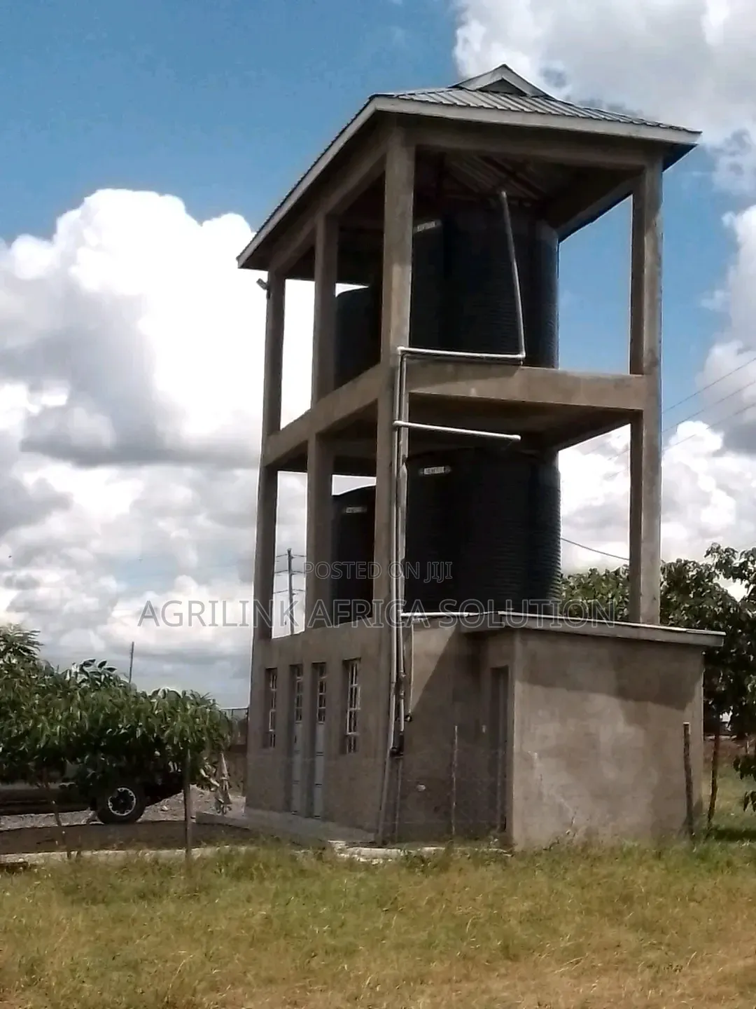 Concrete Water Towers 5m High