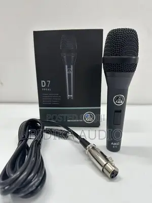 Brand New AKG D7S Professional Vocal Microphone With Cable