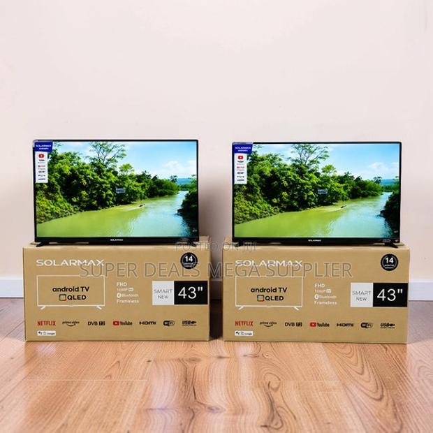 Wholesale Deals Solarmax 43 Inch Smart Android Digital QLED TVs - thumbnail 2