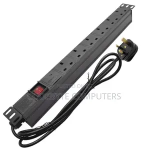 MTN 10-Way Uk Plug PDU Black