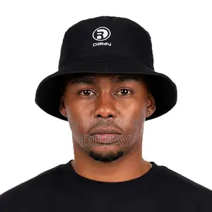Black Bucket Hat