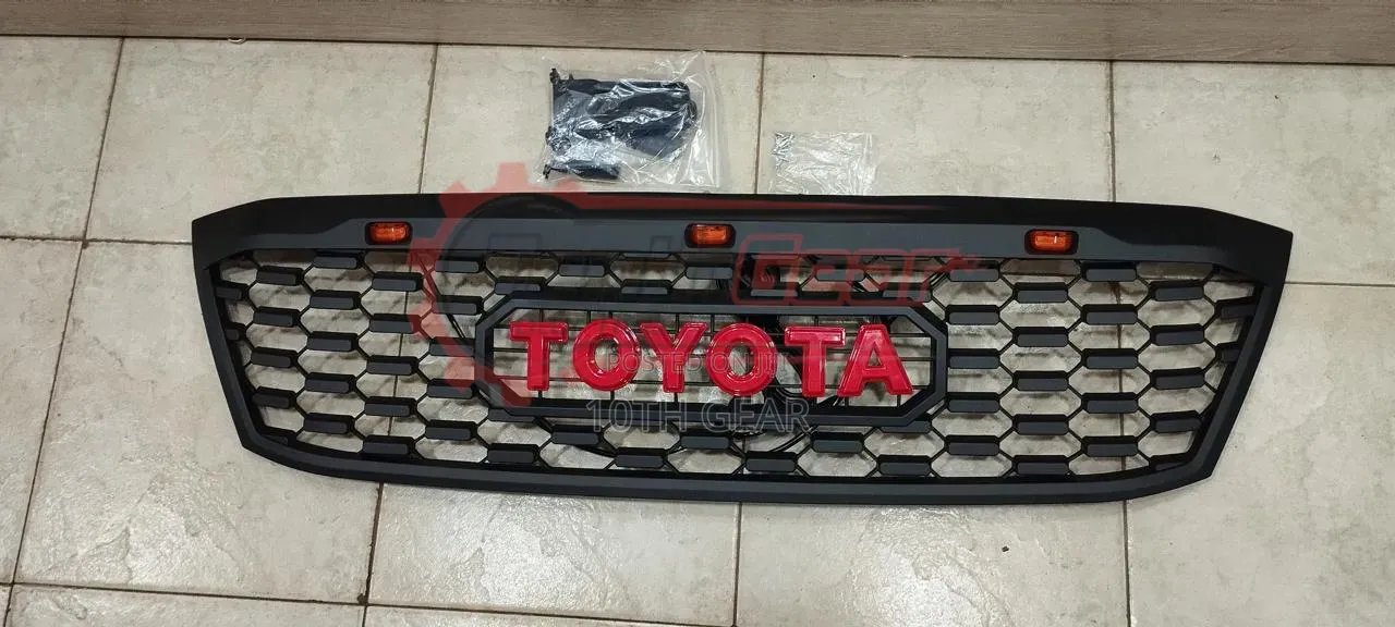 Front Grille Hilux Vigo 2009 With LED Lights
