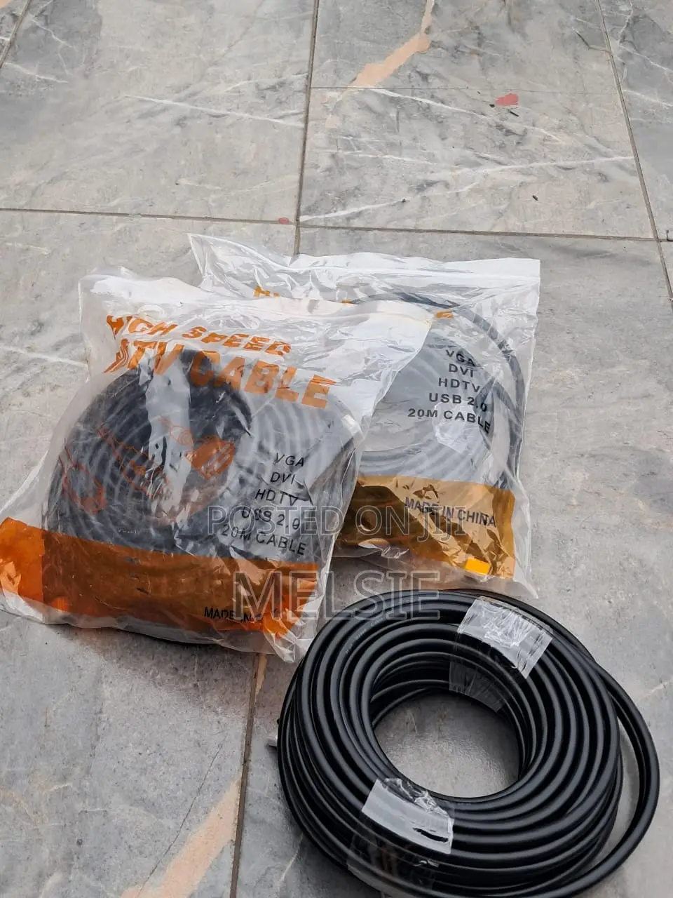 20M HDMI to HDMI High Speed Cable Black