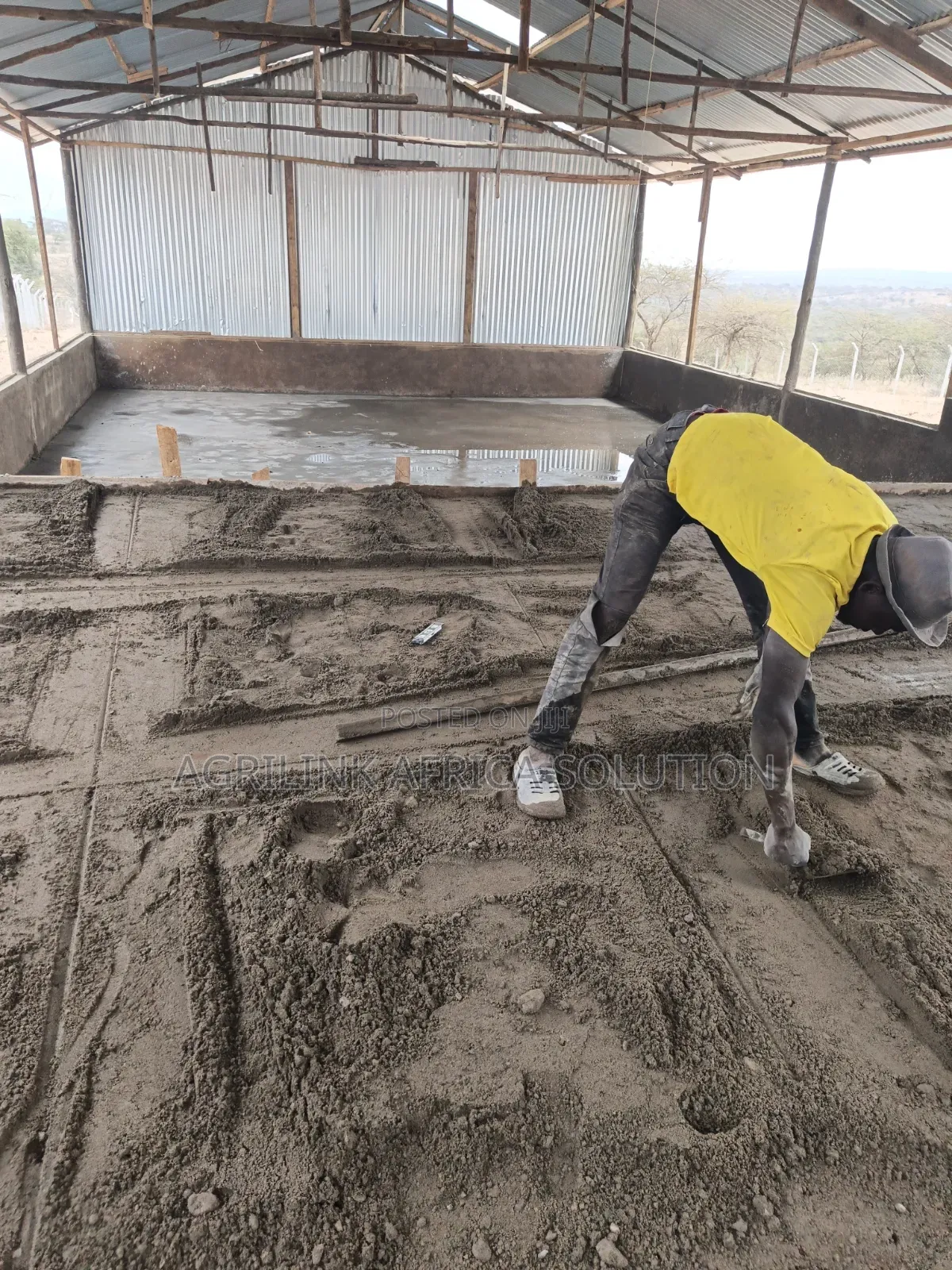 Construction of Mabati Poultry House