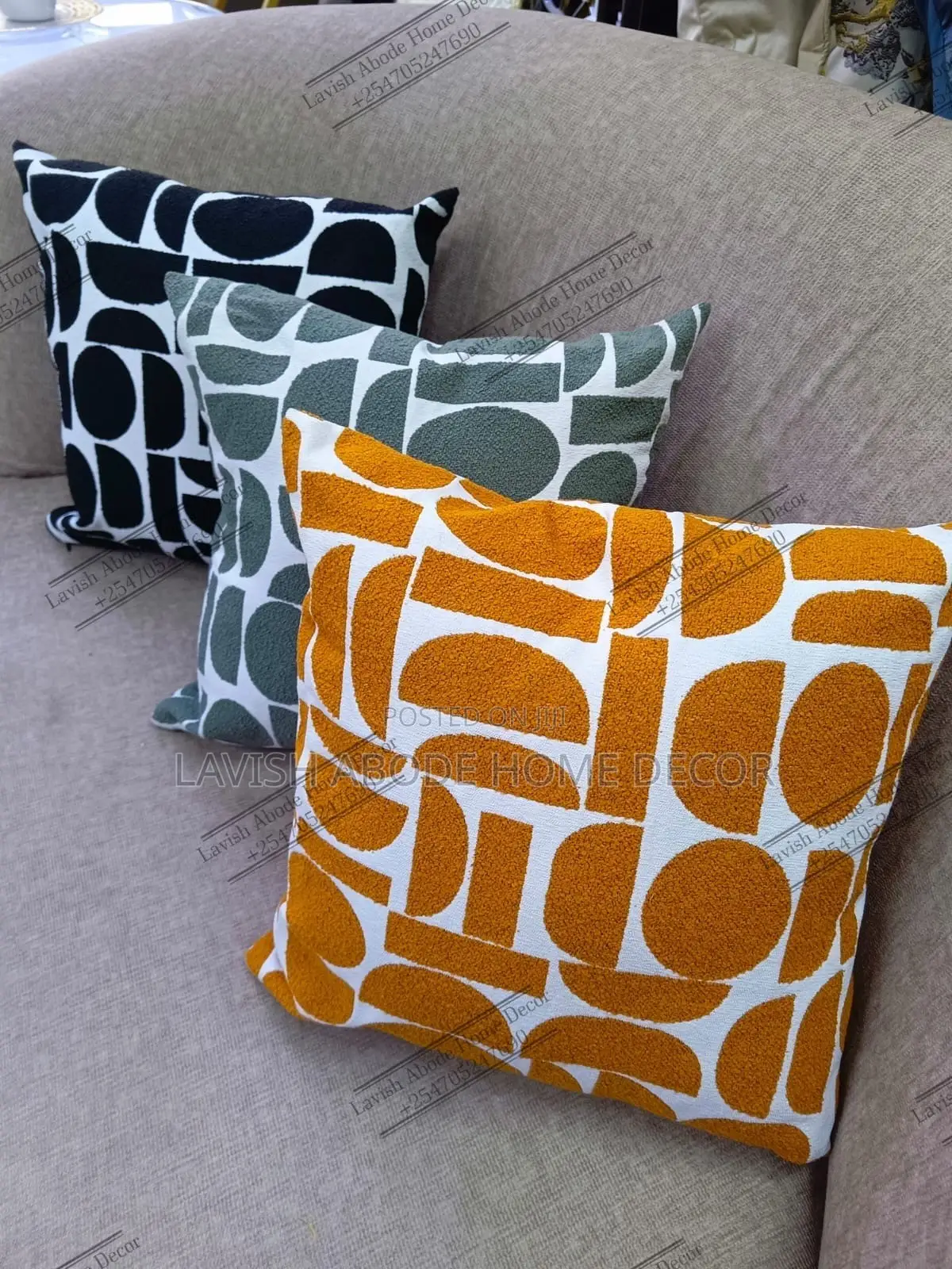 Geometric Throw Pillow Covers 45x45cm – Cushion Covers
