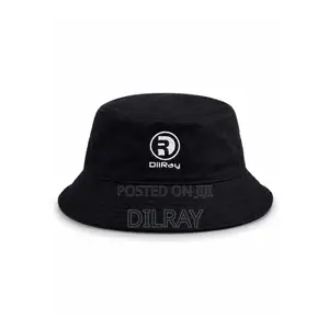 Black Bucket Hat