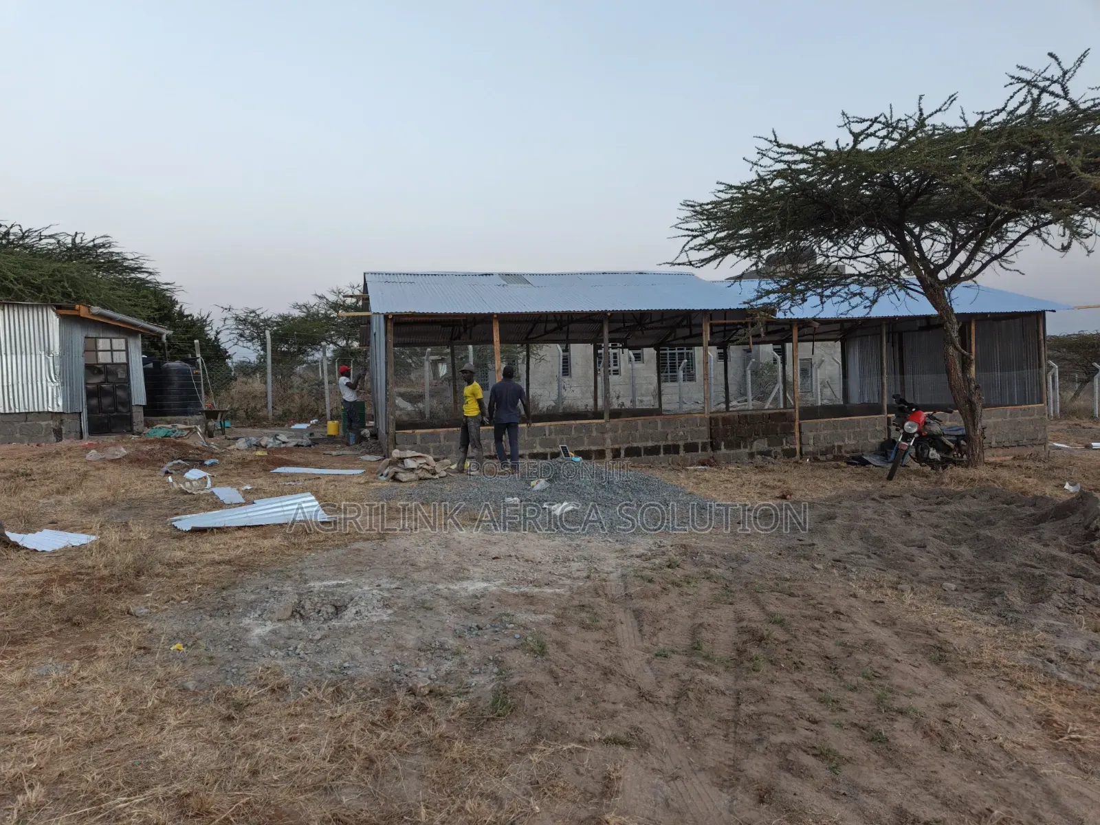 Construction of Mabati Poultry House