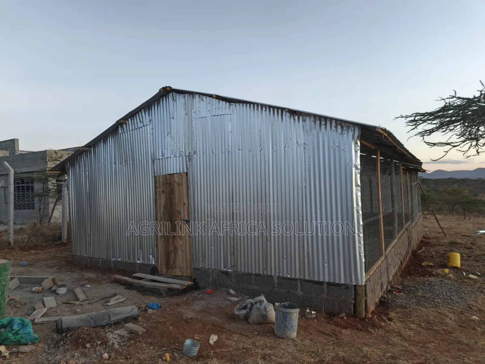 Construction of Mabati Poultry House