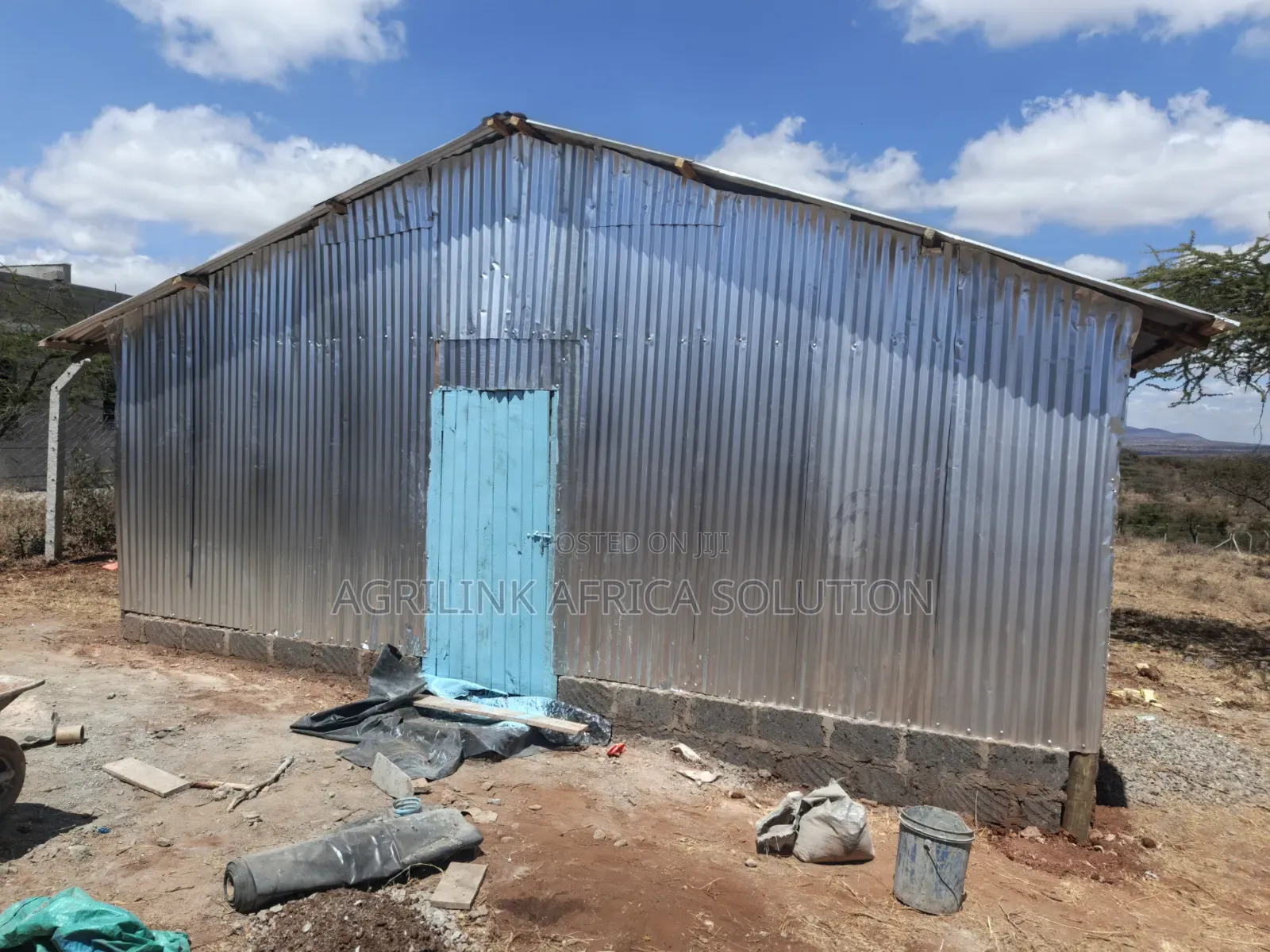 Construction of Mabati Poultry House