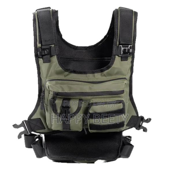 *Chest Rig Bag Multifunction Zipper Chest Backpack - thumbnail 2