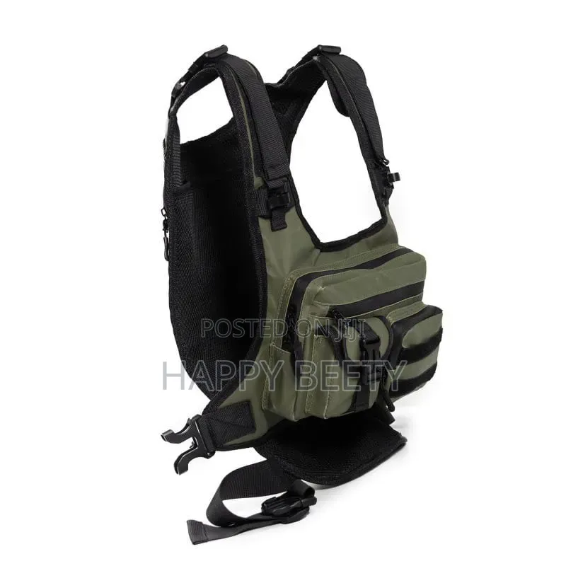 *Chest Rig Bag Multifunction Zipper Chest Backpack