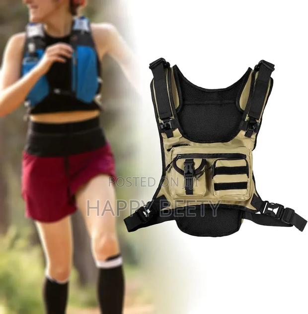 *Chest Rig Bag Multifunction Zipper Chest Backpack - thumbnail 5