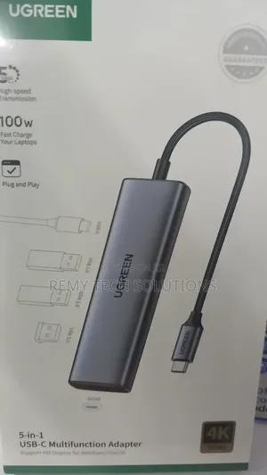 UGREEN 5-in-1 USB-C Multifunction Adapter - CM511