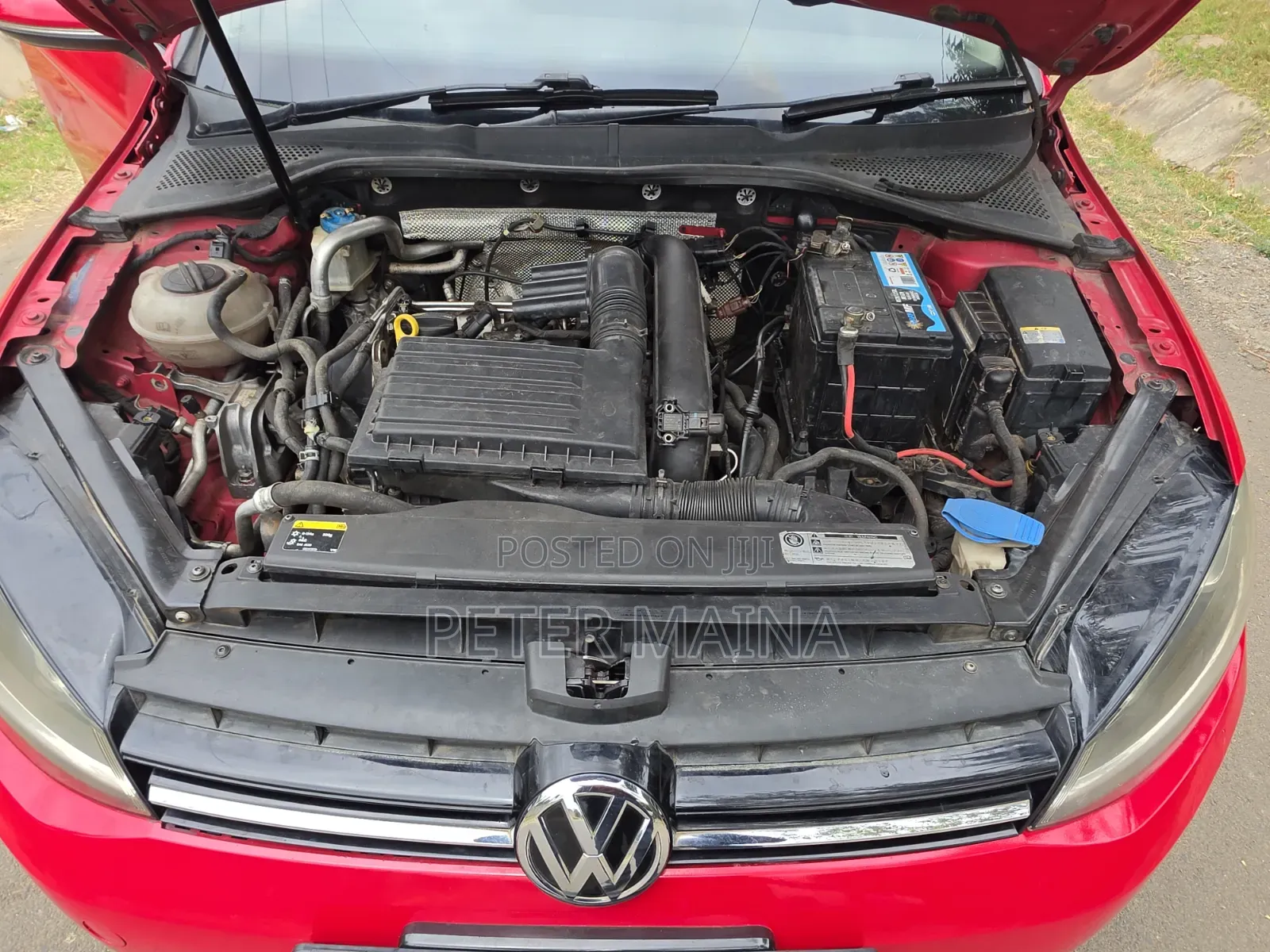 Volkswagen Golf 2015 Red