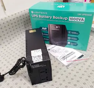 Lightwave 1000VA UPS – Strong Backup for Desktop and Router