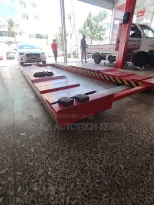 Synchronized Hydraulic System Big Scissor Carlift Machine Sunshine