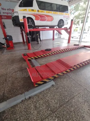Synchronized Hydraulic System Big Scissor Carlift Machine Sunshine