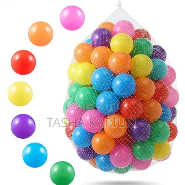 Plastic Balls Available Pack of 50 PCS
