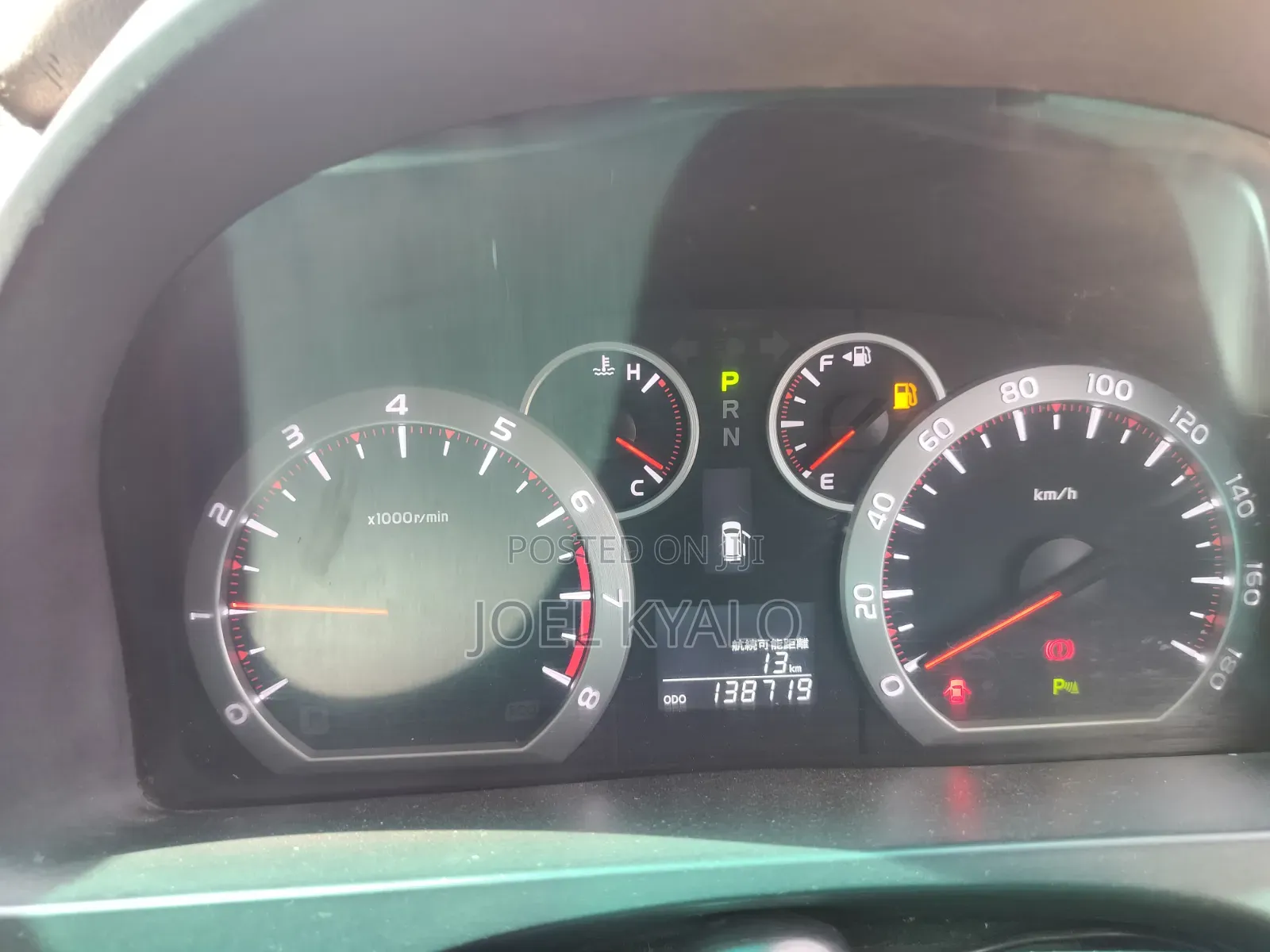 Toyota Alphard 2012 Black