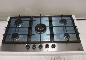Roch 5 Burner Gas Cooker Stainless Steel Built-in Hob