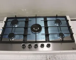 Roch 5 Burner Gas Cooker Stainless Steel Built-in Hob