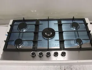 Roch 5 Burner Gas Hob – Stainless Steel