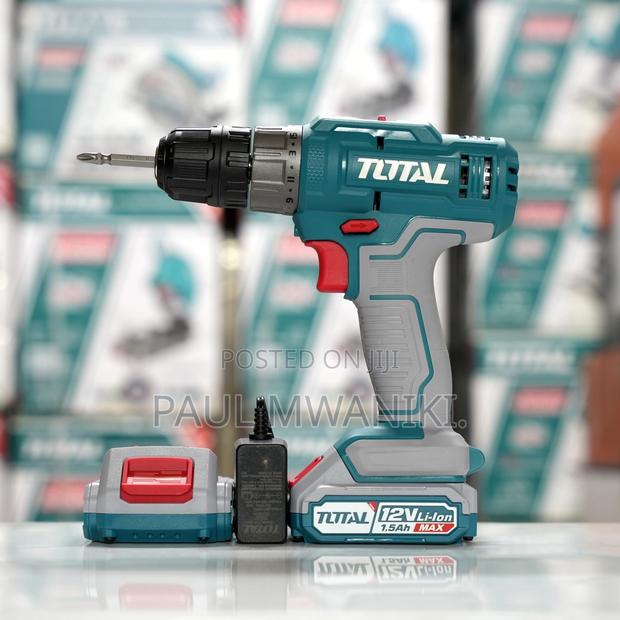 TOTAL 12V Lithium-Ion Cordless Drill – TDL1228 - thumbnail 3