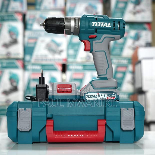 TOTAL 12V Lithium-Ion Cordless Drill – TDL1228 - thumbnail 4