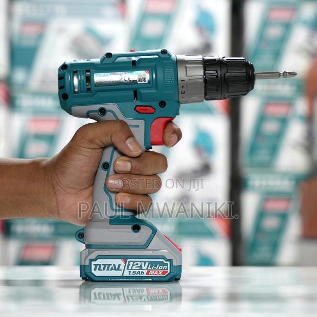 TOTAL 12V Lithium-Ion Cordless Drill – TDL1228 - thumbnail 2