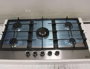Roch 5 Burner Gas Hob – Stainless Steel