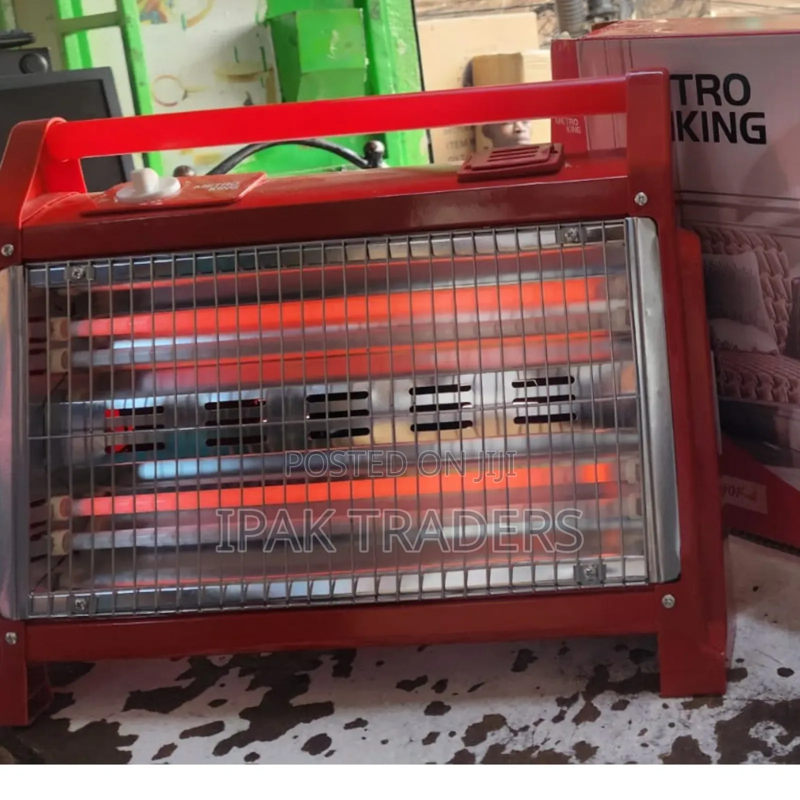 *HALOGEN Quartz Heater -Metro King (Model: QH-90F-4)