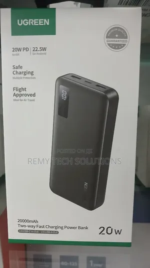 UGREEN 20000mAh Two-Way Fast Charging Power Bank - PB312