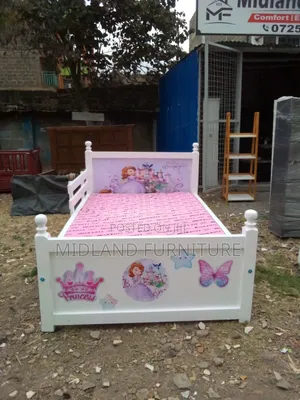 Girls Themed Single Bed Pay on Delivery