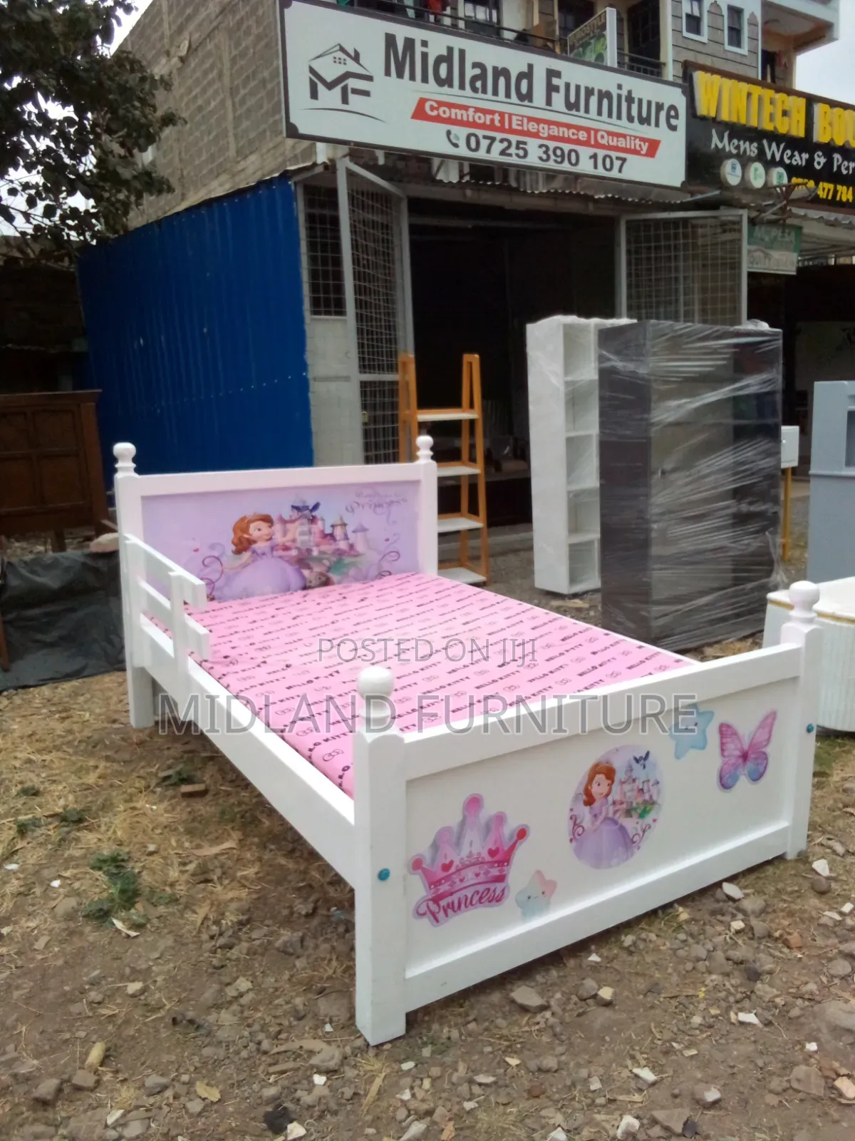Girls Themed Single Bed Pay on Delivery