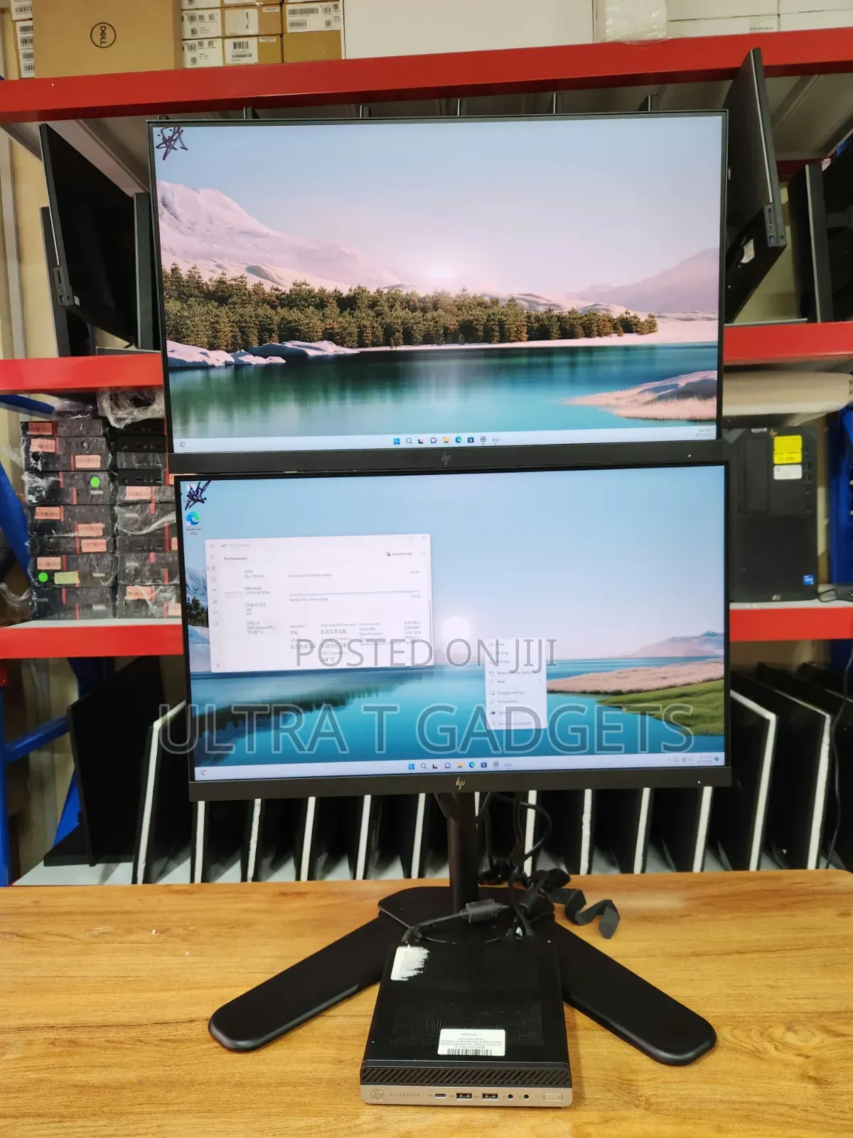 Desktop Computer HP EliteDesk 705 8GB AMD Ryzen 5 SSD 256GB