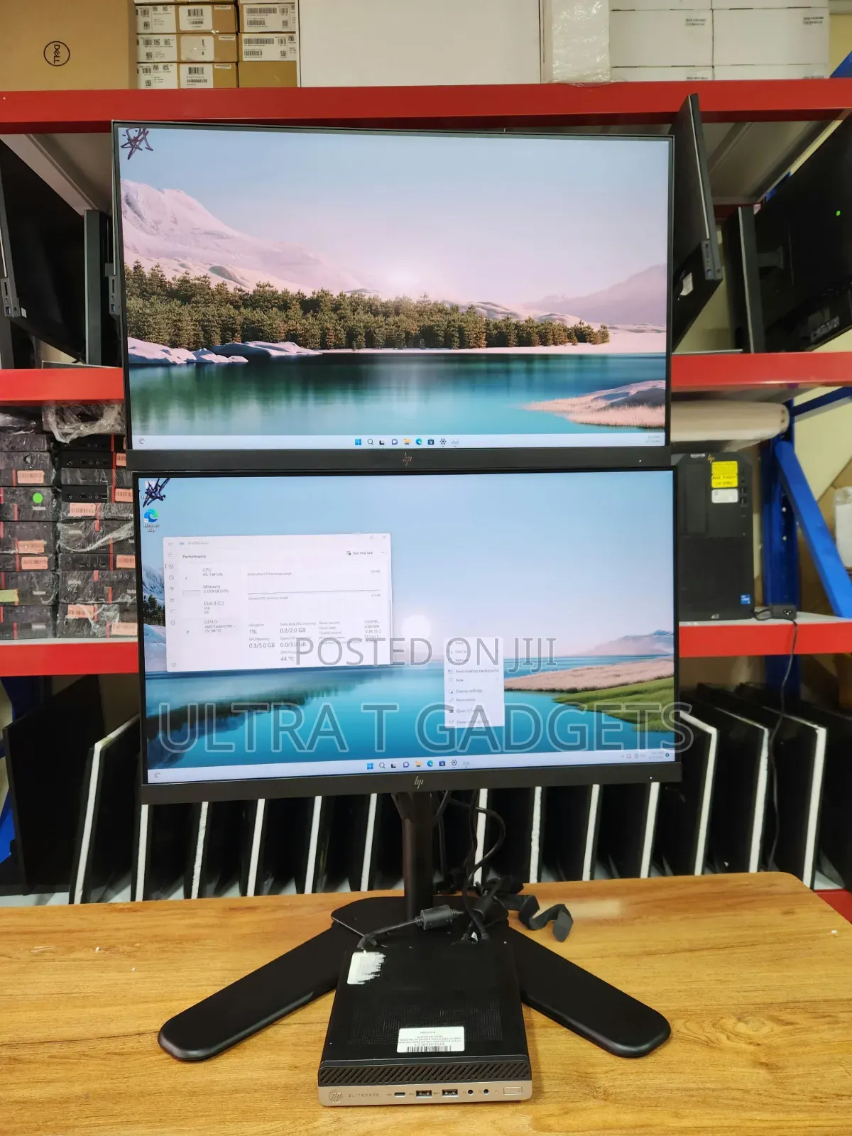 Desktop Computer HP EliteDesk 705 8GB AMD Ryzen 5 SSD 256GB
