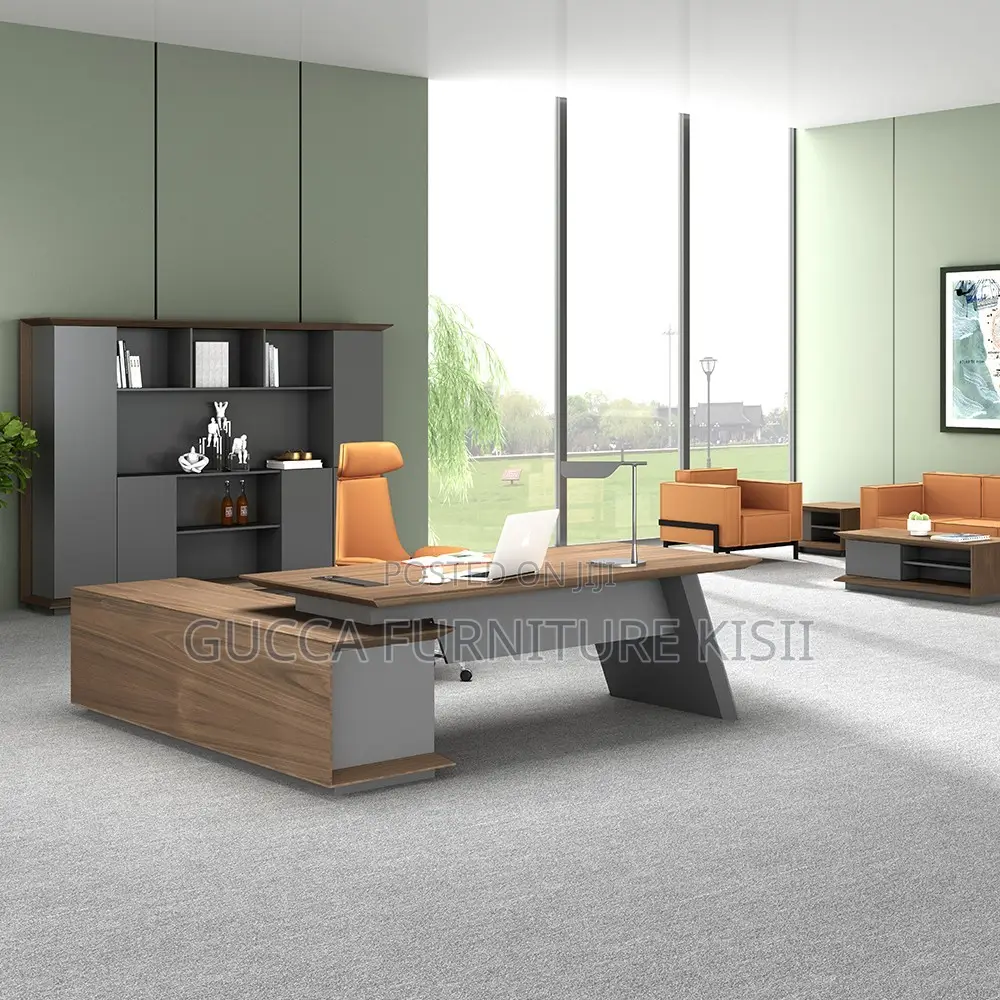 Office Desk; 1.6M Modernized Executive Office Desk