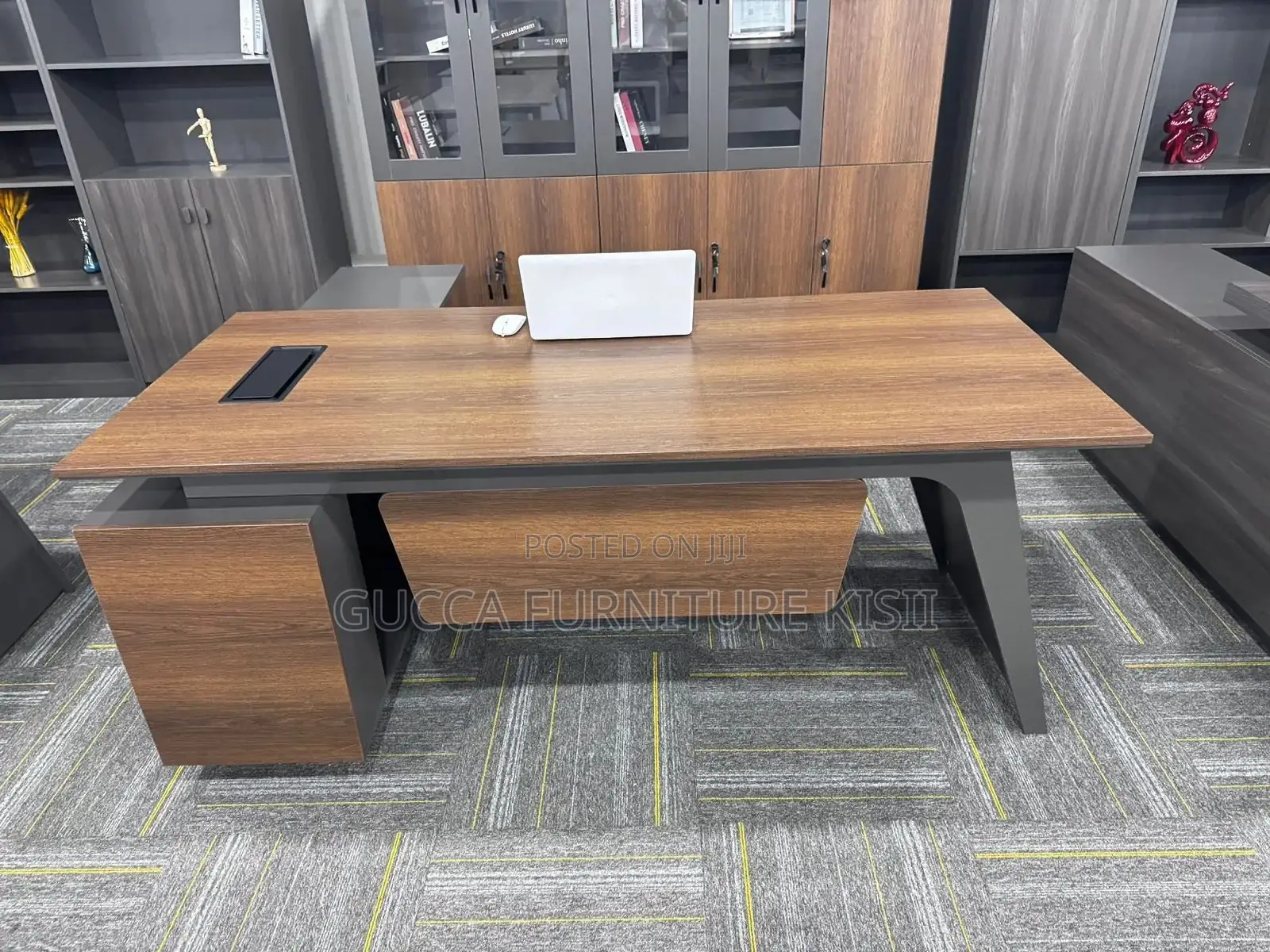 Office Desk; 1.6M Modernized Executive Office Desk