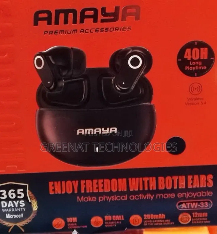 Amaya ATW-33 Wireless Earbuds Kenya