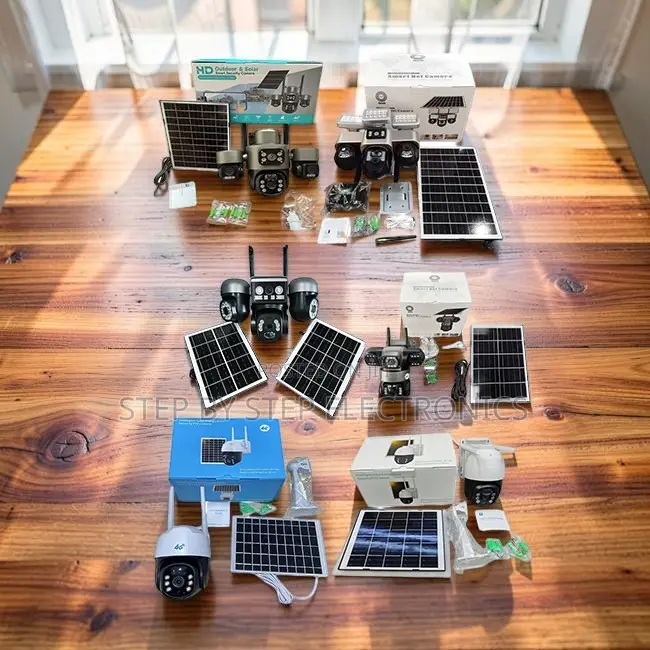 Trade Discounts 4G PTZ Dual Triple Four Lens Solar Cameras