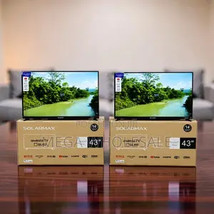 Best Prices Solarmax 43 Inch Smart Android Digital QLED TVs