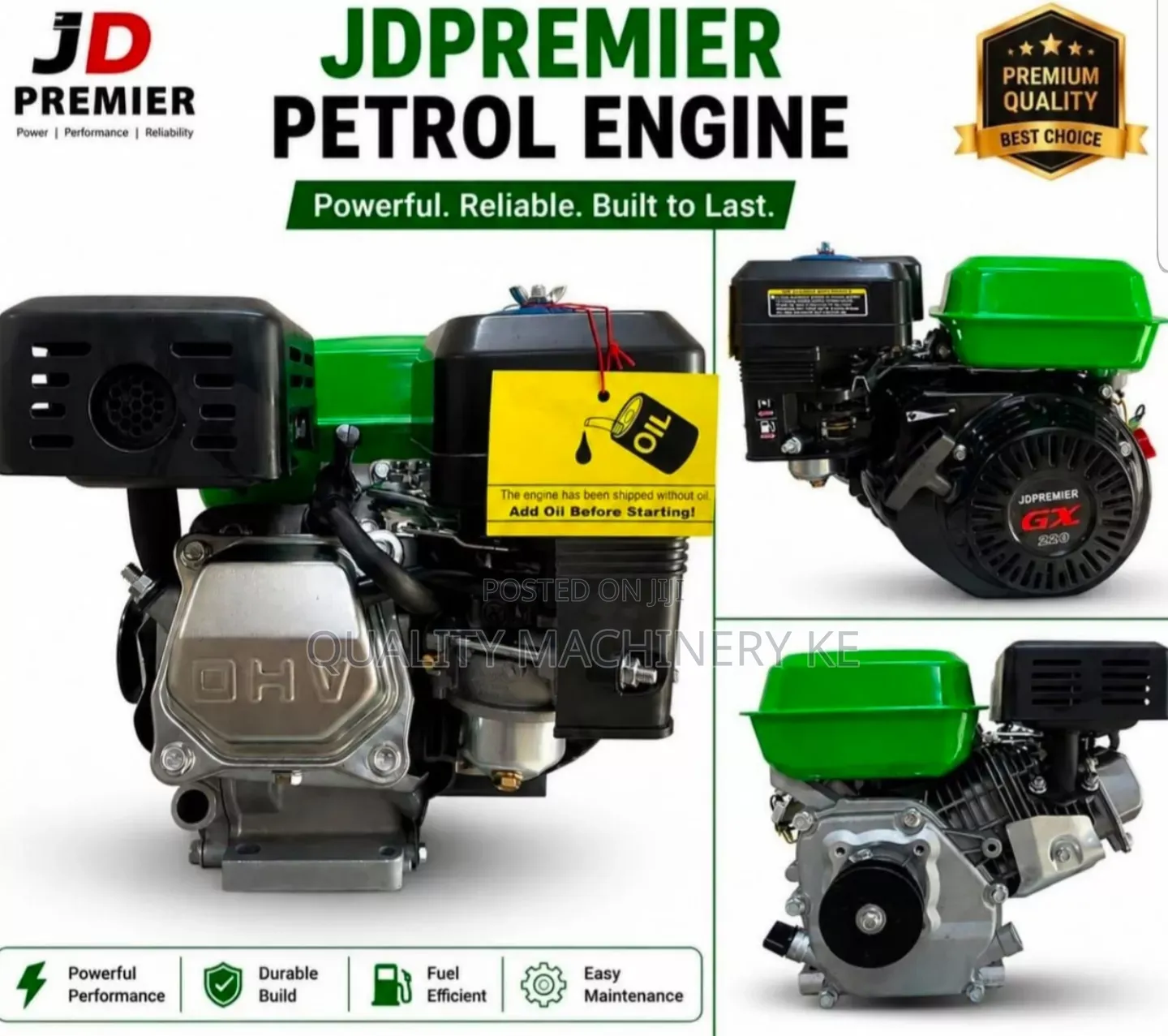Heavy-Duty JD Premier Petrol Engine